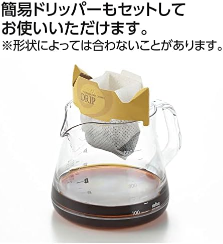 Akebono Sangyo TW-3732 Unbreakable Coffee Server, 16.9 fl oz (500 ml), Made in Japan, Resin, Microwave Safe, Dishwasher Safe, Graduated Marked - Image 6