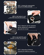 MATOW 58mm Dosing Funnel & Gravity Distributor for 58mm Portafilter - Image 6
