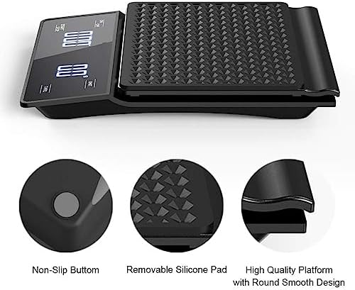 Digital Kitchen Coffee Scale Timer High Precision Pour Over Drip Espresso LCD Display - Image 2