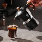 Bincoo Stovetop Espresso Maker 2 Cups - Classic Aluminum Italian Coffee Maker,2Cups Moka Pot for Italian and Cuban Café Brewing, Double Valve Extraction - Image 4
