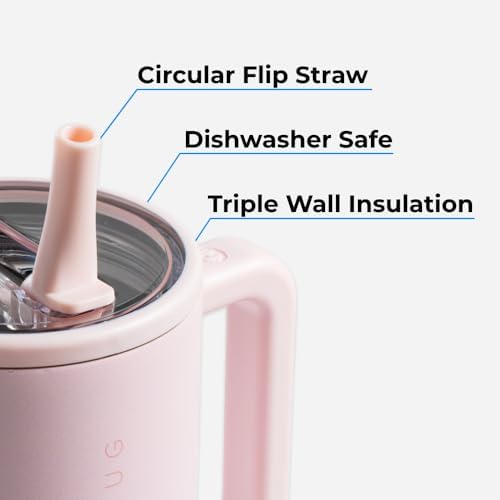 HydroJug Kids - 20 oz Insulated Kids Water Bottle with Flip Straw & Handle | Leak-Proof & Durable | Perfect for School, Sports, Lunch, Travel & Camp, Riptide - Image 3