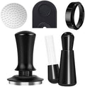 Espresso Accessories Kit 54mm, Espresso Tamper, WDT Tool, Espresso Tamper Mat, Espresso Dosing Funnel, Puck Screen, Espresso Tools for 54mm Coffee Machine Accessories by Fosinsee