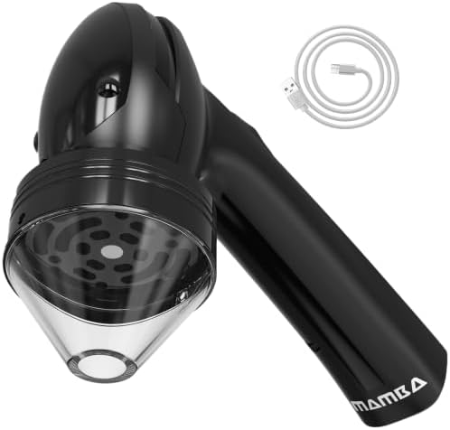 Mamba XL Electric Seed Grinder, USB-C Rechargeable Spice Mill, Black by MambaGrinders