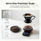 HiBREW Coffee Scale with Timer, 2kg/0.1g Precision, Battery Powered - Image 2