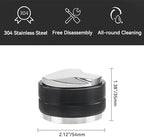54mm Espresso Accessories Kit 2-in-1 Coffee Distributor and Tamper Leveler, WDT Tool and Magnetic Dosing Funnel for 54 mm Portafilters - Image 2