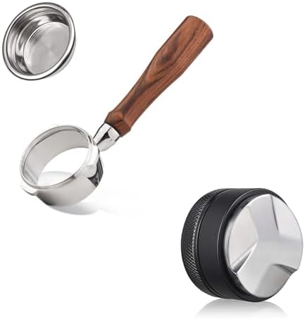 58mm Bottomless Portafilter and Coffee Distributor Compatible for CASABREWS Espresso Machine Ultra, 4700Gense, 5700Gense and 5700Pro by Fogkay