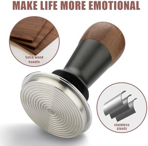 SHIKORI 58mm Espresso Tamper,Premium Barista Coffee Tamper - Image 7