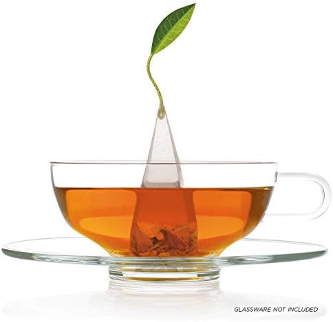 Tea Forte Café Cup Tea Gift Set, Wellbeing, 10 Pyramid Infusers - Image 3