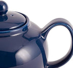 RSVP Large Stoneware 6-Cup Teapot, Blue - Image 2