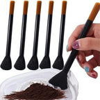 6pcs Double Headed Cleaning Brush Coffee Grinder Cleaning Brushes Aluminum Tube Soft Bristle Powder Brush Coffee Machine Clean Tools by Unknown