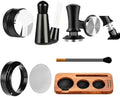 51mm Espresso Accessories Kit, 7PCS Espresso Tamper Set with WDT Tool, Distributor, Dosing Funnel & Tamping Station for Espresso Machine by Unknown
