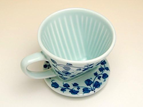 Coffee Dripper Japanese Ceramic Made in Japan Arita Imari ware Porcelain Karakusa - Image 2