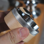Espresso Distribution Tool 58mm Maple Coffee Distributor - Image 5