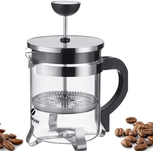Westmark French Press Coffee Maker, 500 ml, Brasilia, BPA-free, Stainless steal, 24702260 by Westmark