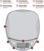 Escali Pico N115S Kitchen, Office Scale, Tare Functionality, Compact Design, LCD Digital Display, 11lb Capacity, Silver/Grey - Image 2