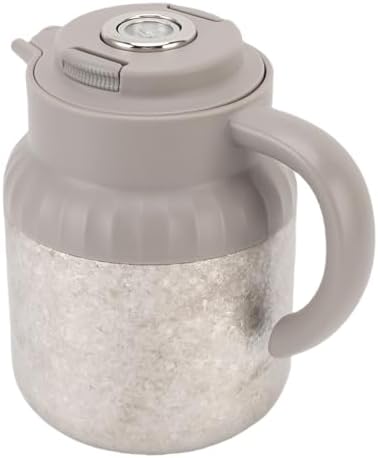 Fabater Tea Infuser Pot, 1100ml Mechanical Temperature Display Single Hand Operation Multifunctional Mechanical Tea Kettle, Portable Pot with Fine Mesh Filter for Home Office Travel - Image 5