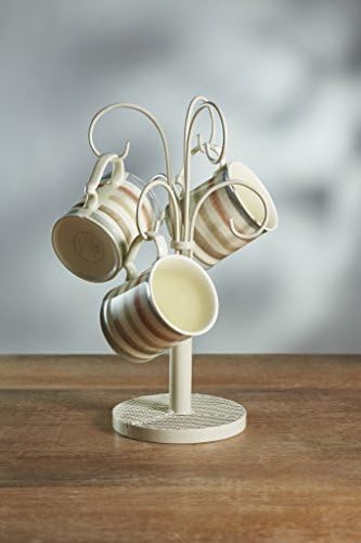 KitchenCraft Classic Collection Wrought Iron Mug Tree Stand, 37 cm (14.5 12 Month Guarantee - Image 2