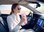 Meoky 32 oz Tumbler with Handle, Insulated Tumbler with Lid and Straw, Stainless Steel Travel Mug, Keeps Cold for 24 Hours, 100% Leak Proof, Fits in Car Cup Holder (Love) - Image 5