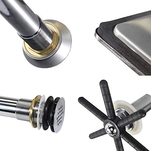 YBB Pitcher Rinser Cup Washer Glass Cleaning Rinser with Side Sprays, Drain and Drip Tray for Bar Coffee Shop (25.4" x 8.5" x 1") - Image 6