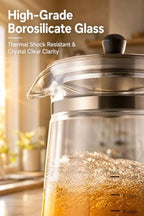 KIDISLE Percolator Coffee Pot Electric, 10-Cup Glass Coffee Percolator - Image 3