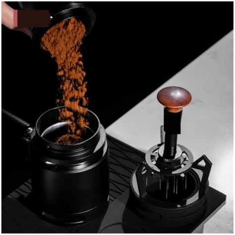 Compatible WithIKAPE V3 Espresso Rotary WDT,Coffee Stirrer With Dosing Funnel & Stand,Espresso Stirrer Distribution Tool For Barista(Black 54MM) - Image 4