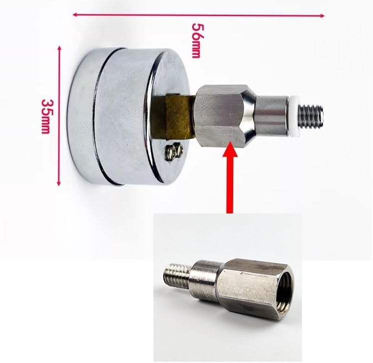 Compatible For E61 Thermometer Pressure Temperature Gauge Connector Adapter(A-Y) - Image 2