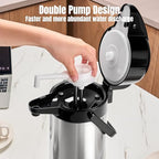 PARACITY Coffee Carafe with Pump, 84.5 oz Stainless Steel Airpot Dispenser - Image 4