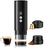 Portable Espresso Machine,15 Bar 2-In-1 Coffee Maker,Self-Heating USB-C Coffee Machine for Travel,Camping,RV, Hiking,Office,Black by Havato