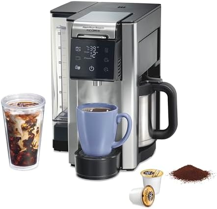 Hamilton Beach Flexbrew Advanced 5-in-1 Drip & Single Serve Coffee Maker by HamiltonBeach