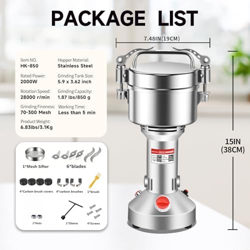Electric Grain Mill Grinder - Image 4