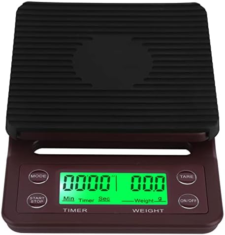 Digital Coffee Scale with Timer - Precision Pour Over Coffee Scale for Accurate Brewing (Light red) - Image 2