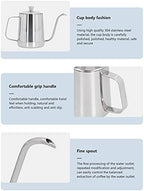 600ml 304 Stainless Steel Coffee Kettle Pour Over Coffee Pot for Home Kitchen Coffeemaker Carafes - Image 5