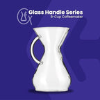 Chemex Pour-Over Glass Coffeemaker - Glass Handle Series - 8-Cup - Exclusive Packaging - Image 2