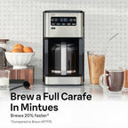 Braun PureFlavor 14-Cup Programmable Coffee Maker w/FlavorCarafe, Hot/Iced - Image 2