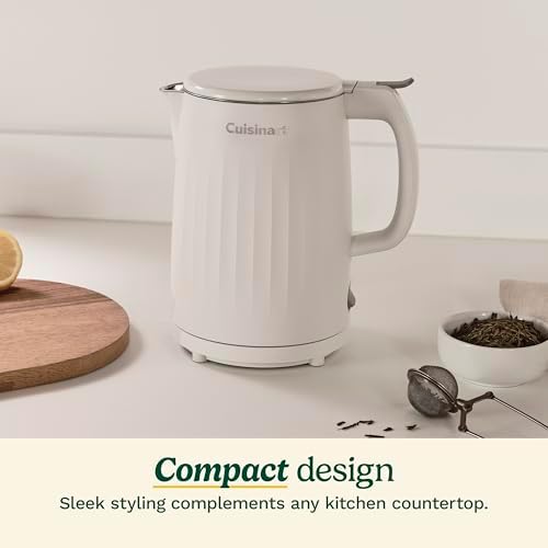 Cuisinart Electric Kettle, Stainless Steel Interior, One-Touch, 1 Liter - Image 5