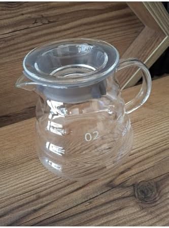 SODEF Ceramic V60 Coffee Brewing Set 600ml with Dripper and Carafe for Pour Over Coffee - Image 5