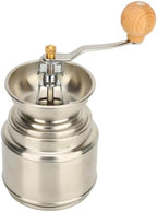 Manual Coffee Grinder, Stainless Steel Hand Crank Burr Grinder with Adjustable Conical Burr and Portable Design for Camping Travel Home - Image 5