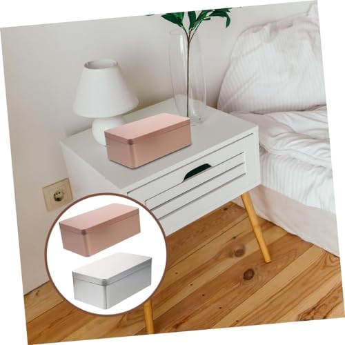 Boxes Storage Box Tea Storage Containers Candy Storage Tin Jar Metal Tea Tin Loose Tea Leaf Tin Container Coffee Tea Canister Candy Tins Cans Spice Tin Gift Coffee Can Iron-Silver+Goldenx2pcs - Image 7