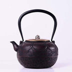Cast Iron Teapot Japanese Style Tetsubin Tea Kettle 1.2L - Image 3