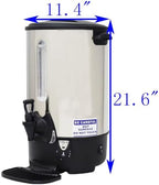 21.7L/22.9QT Hot Water Dispenser Commercial Electric Hot Water Bucket 1500W Fast Boiling with Temperature Control Electric Kettle for Office Restaurant Tea Shop & Event Venues 110V - Image 4