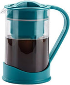 BonJour 50.7oz Cold Brew Coffee Maker, Aqua by BonJour