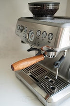 LILQ 54mm Naked Bottomless Portafilter Compatible with Breville Barista Express, Barista Pro, Bambino, and More – 18-20g basket included (Rosewood Smooth, 54mm) - Image 4