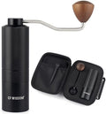 Portable Manual Coffee Grinder with Stainless Steel Conical Burr by Unknown