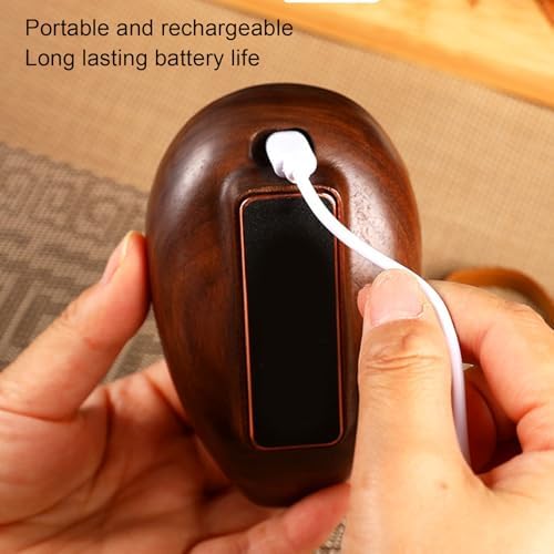 Digital Kitchen Scales Wooden Tea Scale 0.3 to 200g Coffee Bean Weigher Gram Scale, High Accuracy 0.1g 0.01oz - Image 7