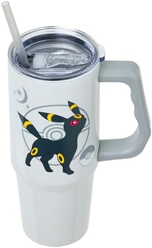 Silver Buffalo Pokémon Umbreon, Stainless Steel Tumbler, 30oz - Image 4