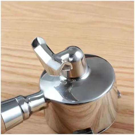 Single/Double Spout Coffee Portafilter (only Head) Espresso Handle Replacement Barista(3 ears Single 1 shot) - Image 5