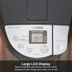 TIGER PDZ-A30U 3.0 Liter Water Boiler and Warmer with 4 Auto-Temp Settings, Stainless Steel Finish - Image 3