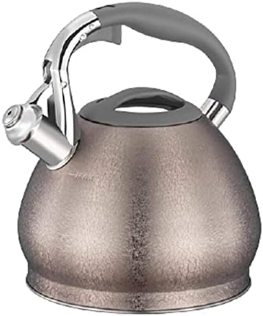 Stovetop Tea Kettle Whistling Teapot Tea Kettle 3L Stainless Steel Whistling Kettle Teapot Thickened Bottom Kettle Electric Induction Stove Kettle Camping Teapo, by Unknown