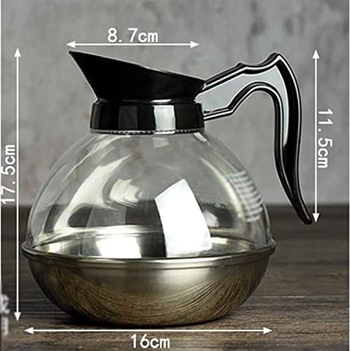 Percolator Coffee Pot Coffee Pot Stainless Steel Espresso Press Double Insulated Coffee Pot 1800ml - Image 5
