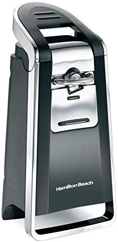 Hamilton Beach (76606ZA) Smooth Touch Electric Automatic Can Opener, Black and Chrome & Electric Tea Kettle, Water Boiler & Heater, 1.7 Liter, Cordless Serving, 1500 Watts, Stainless Steel (40880) - Image 2